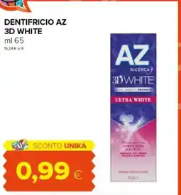 Tigre Amico Dentifricio az 3d white offerta