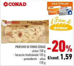 Conad Profumo di forno CONAD offerta