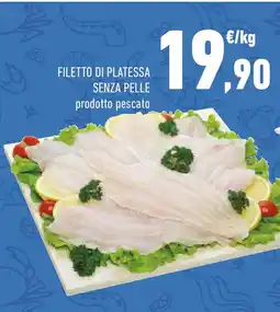 Conad Filetto di platessa senza pelle offerta