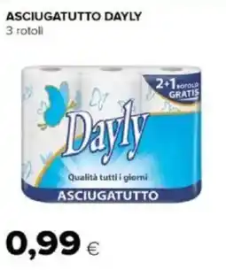 Tigre Amico Asciugatutto dayly 3 rotoli offerta