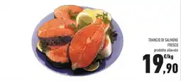 Conad Trancio di salmone fresco offerta