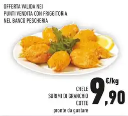 Conad Chele surimi di granchio cotte offerta