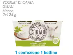 Conad Yogurt di capra GIRAU offerta