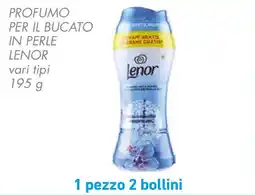 Conad Profumo per il bucato in perle LENOR offerta