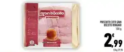 Conad Prosciutto cotto gran biscotto ROVAGNATI offerta