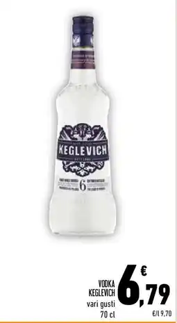 Conad Vodka KEGLEVICH offerta