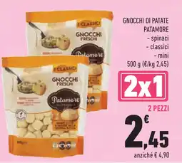 Conad Superstore Gnocchi di patate PATAMORE offerta