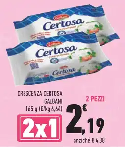 Conad Superstore Crescenza certosa GALBANI offerta