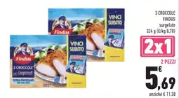 Conad Superstore 3 croccole FINDUS offerta