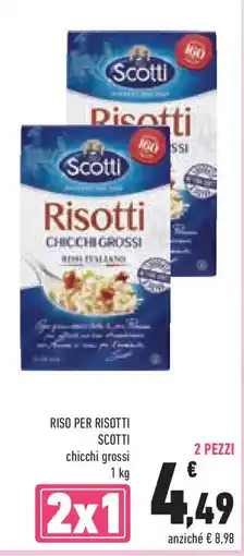 Conad Superstore Riso per risotti SCOTTI offerta