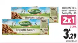 Conad Superstore FAGIOLI VALFRUTTA - borlotti - cannellini offerta