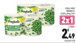 Conad Superstore Piselli medi BONDUELLE offerta