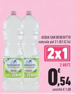 Conad Superstore ACQUA SAN BENEDETTO naturale pet offerta