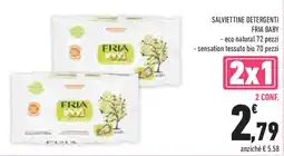Conad Superstore Salviettine detergenti FRIA BABY offerta