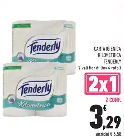 Conad Superstore Carta igienica kilometrica TENDERLY offerta
