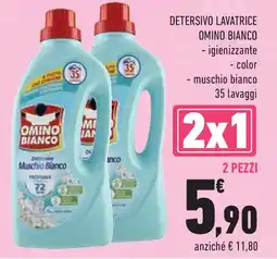 Conad Superstore Detersivo lavatrice OMINO BIANCO offerta