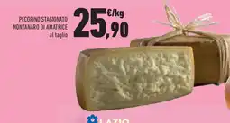 Conad Superstore Pecorino stagionato montanaro di amatrice offerta