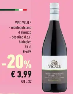 Conad Superstore Vino VICALE offerta