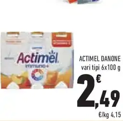 Conad Superstore ACTIMEL DANONE vari tipi offerta