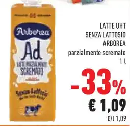 Conad Superstore Latte uht senza lattosio ARBOREA offerta