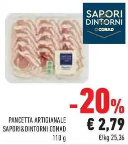 Conad Superstore Pancetta artigianale SAPORI&DINTORNI CONAD offerta
