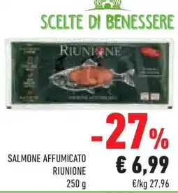 Conad Superstore Salmone affumicato RIUNIONE offerta