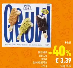Conad Superstore Mix mini stecchi gruvi SAMMONTANA offerta