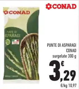 Conad Superstore Punte di asparagi CONAD surgelate offerta