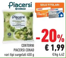 Conad Superstore Contorni PIACERSI CONAD offerta