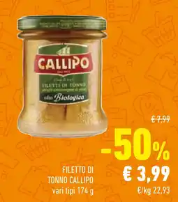 Conad Superstore Filetto di tonno CALLIPO offerta