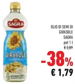Conad Superstore Olio di semi di girasole SAGRA offerta