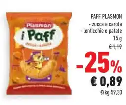 Conad Superstore Paff PLASMON offerta
