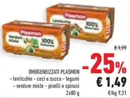 Conad Superstore Omogeneizzati PLASMON offerta