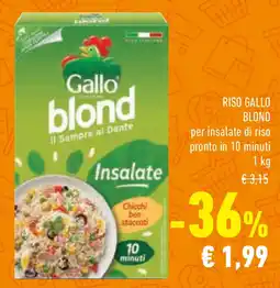 Conad Superstore Riso gallo BLOND offerta