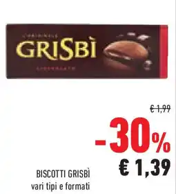 Conad Superstore Biscotti GRISBÌ offerta