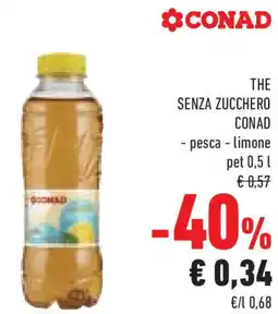 Conad Superstore The senza zucchero CONAD offerta