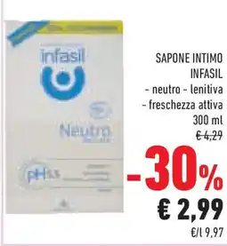 Conad Superstore Sapone intimo INFASIL offerta