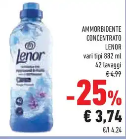 Conad Superstore Ammorbidente concentrato LENOR offerta
