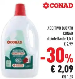 Conad Superstore Additivo bucato CONAD disinfettante offerta