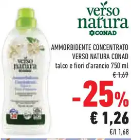 Conad Superstore Ammorbidente concentrato VERSO NATURA CONAD offerta