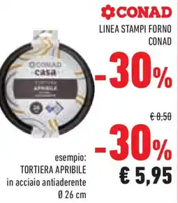 Conad Superstore Tortiera apribile offerta