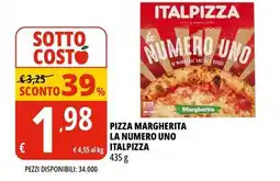 Tigros Pizza margherita la numero NUMERO UNO ITALPIZZA offerta