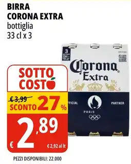 Tigros Birra CORONA EXTRA offerta