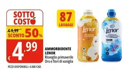 Tigros Ammorbidente LENOR offerta