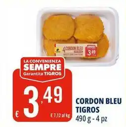 Tigros Cordon bleu TIGROS offerta