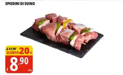 Tigros Spiedini di suino offerta