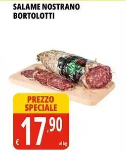 Tigros Salame nostrano BORTOLOTTI offerta