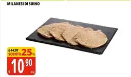 Tigros Milanesi di suino offerta