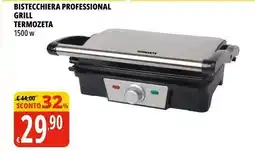 Tigros Bistecchiera professional grill TERMOZETA 1500 w offerta
