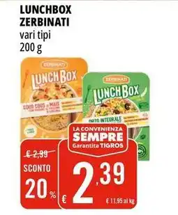 Tigros Lunchbox ZERBINATI offerta